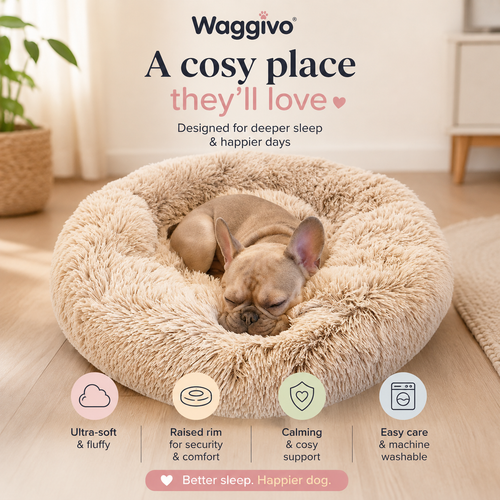 Waggivo DreamNest™ Calming Dog Bed
