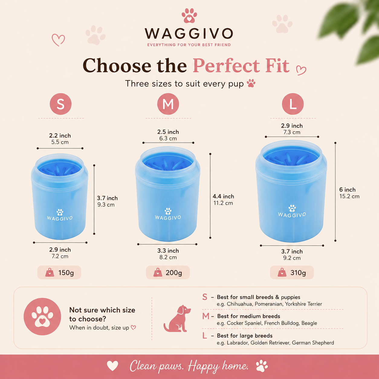 Waggivo PawPure™ Paw Cleaner