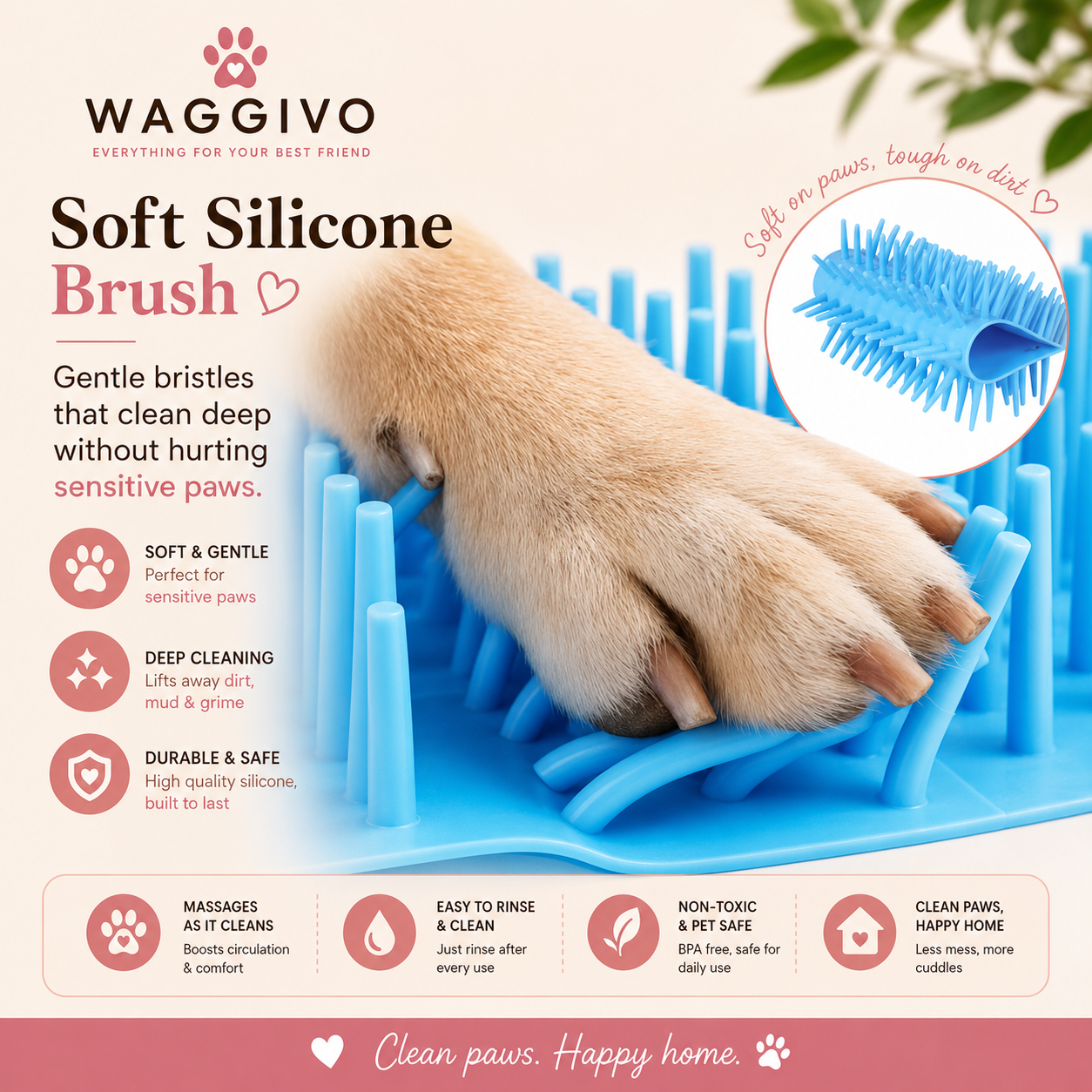 Waggivo PawPure™ Paw Cleaner
